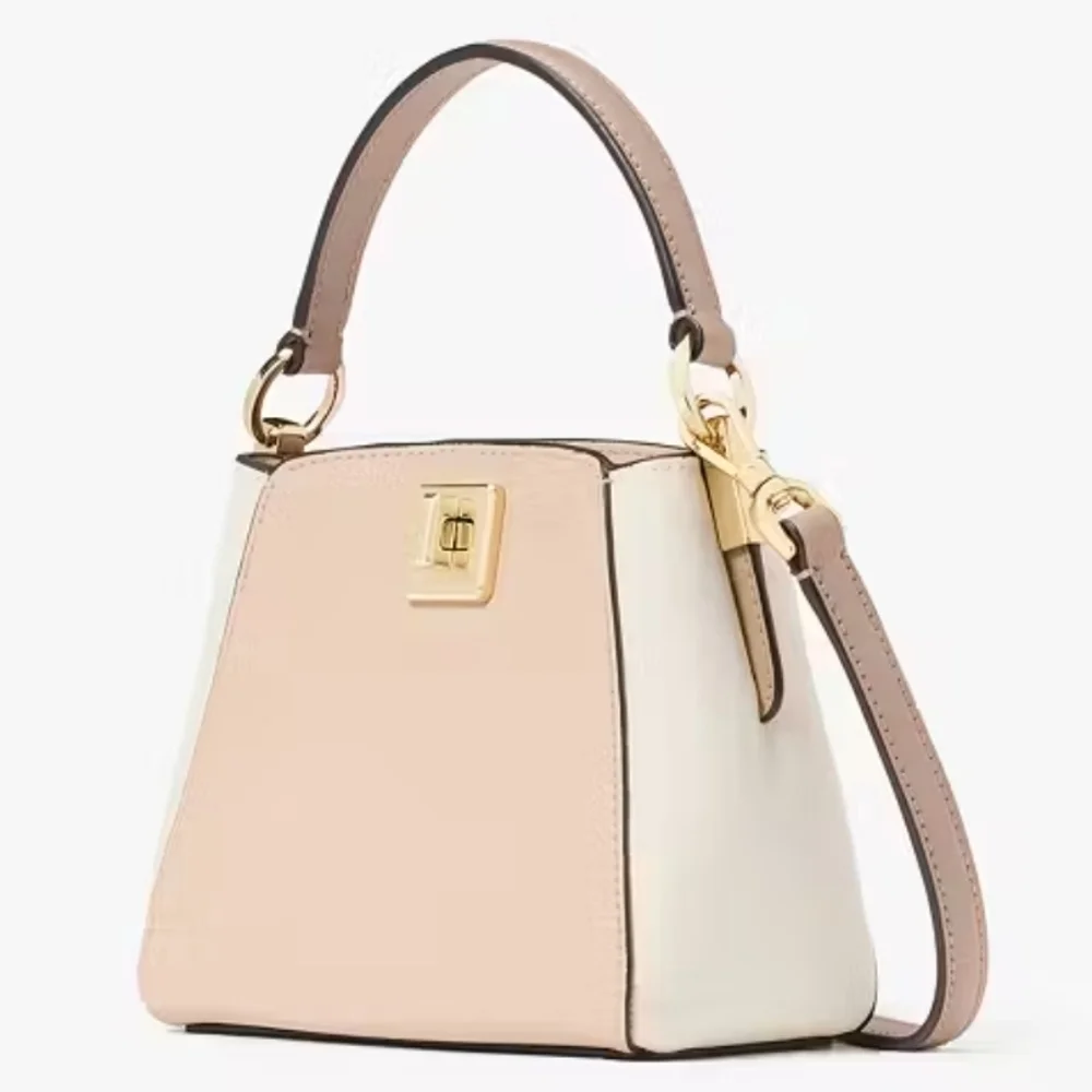 CLEARANCE! Kate Spade Phoebe Mini Top Cross: Toasted Hazelnut, 5.8×3×5, NWT - Picture 3 of 5